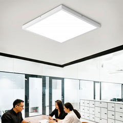 Panel LED slim de superficie 60x60cm - Driver OSRAM - 40W - UGR18 - CRI90 - Con KIT de montaje