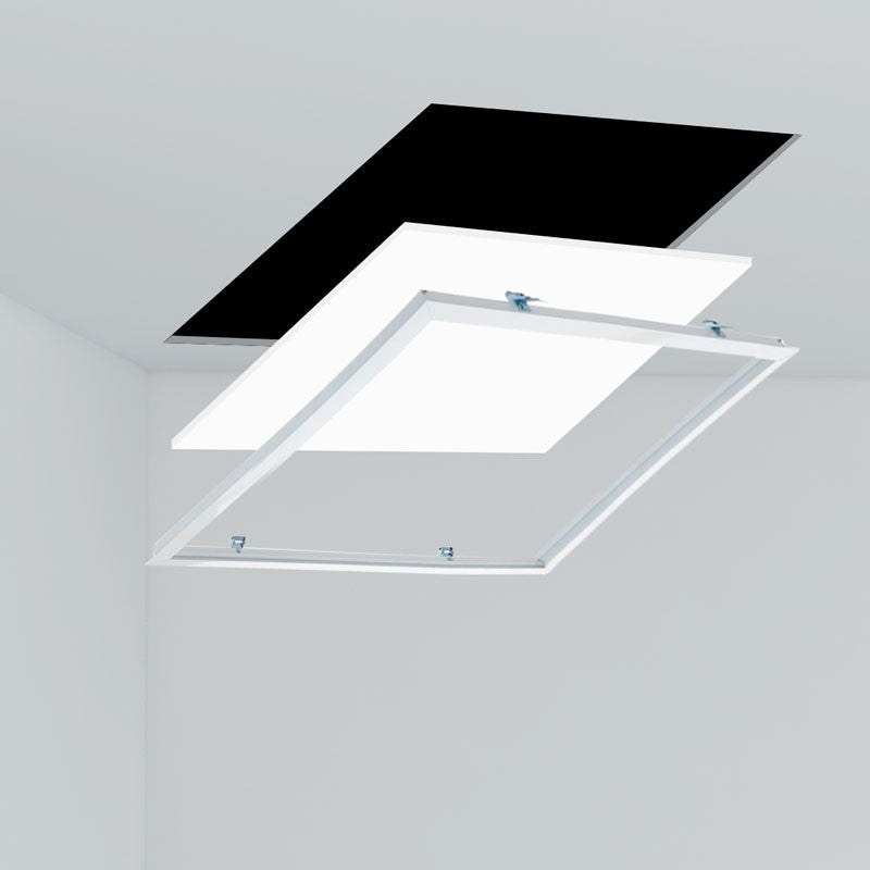 Panel LED 60X60cm con KIT de empotrar 44W UGR19 Driver Philips