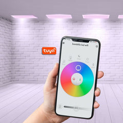 Panel LED empotrable WIFI SMART RGB / RGBW + CCT - 60x60 cm - 40W - Con KIT de montaje