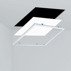 Panel LED empotrable WIFI SMART RGB / RGBW + CCT - 60x60 cm - 40W - Con KIT de montaje