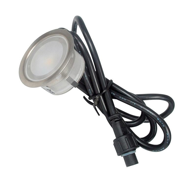 Kit 6 focos LED empotrables en suelo 0,3W 12V-DC IP67