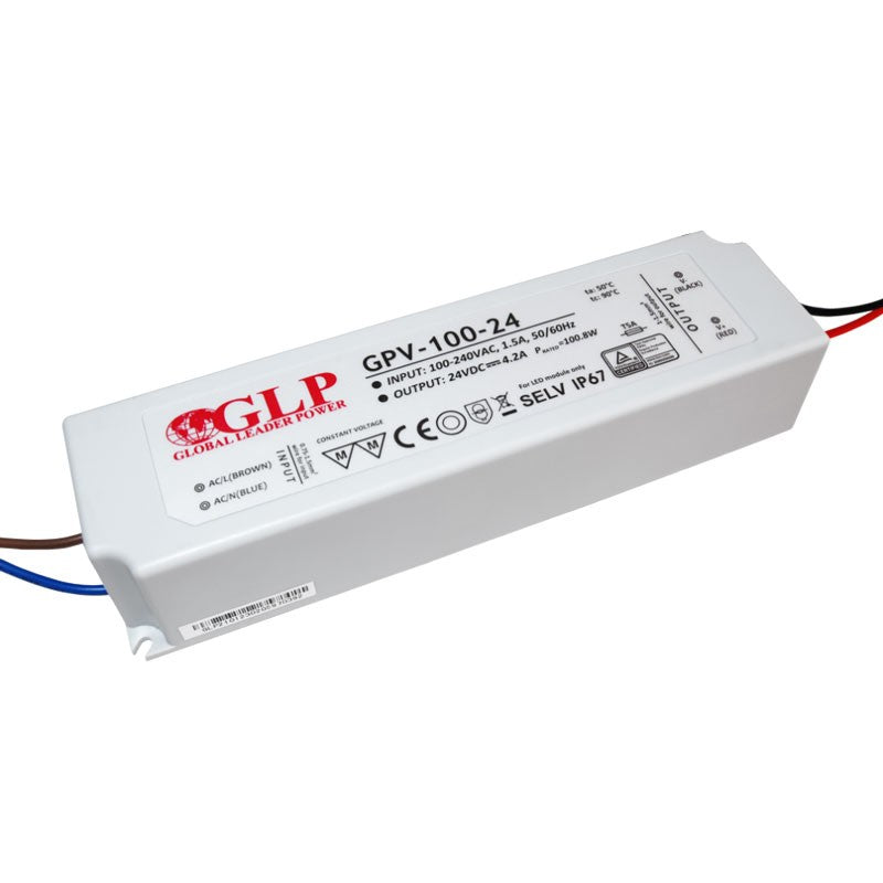 Fuente de alimentación estanca 24V DC - 100W  - IP67 - GLP