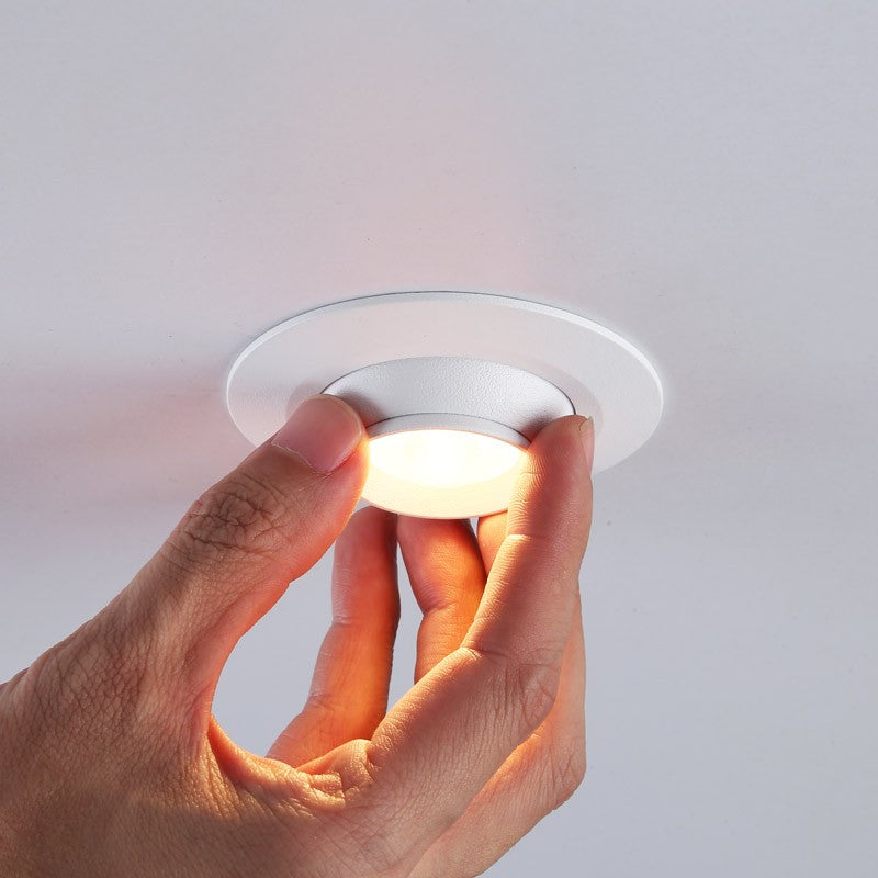 Foco empotrable LED con zoom - Orientable - Chip Cree - 2700K - 3W