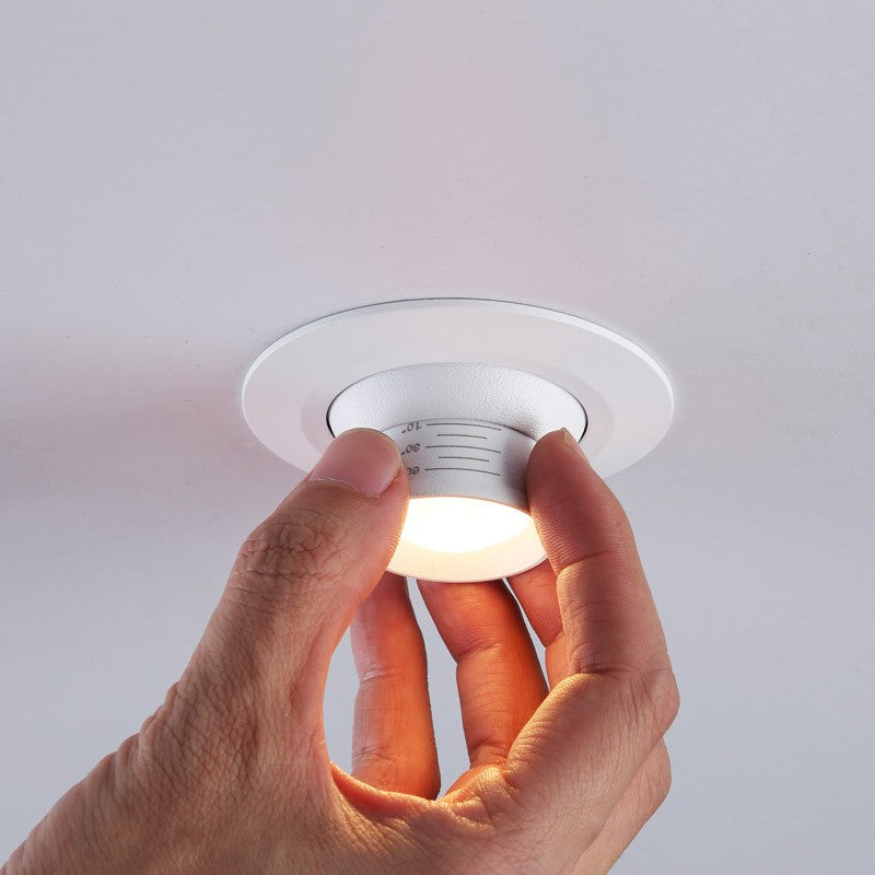 Foco empotrable LED con zoom - Orientable - Chip Cree - 2700K - 3W