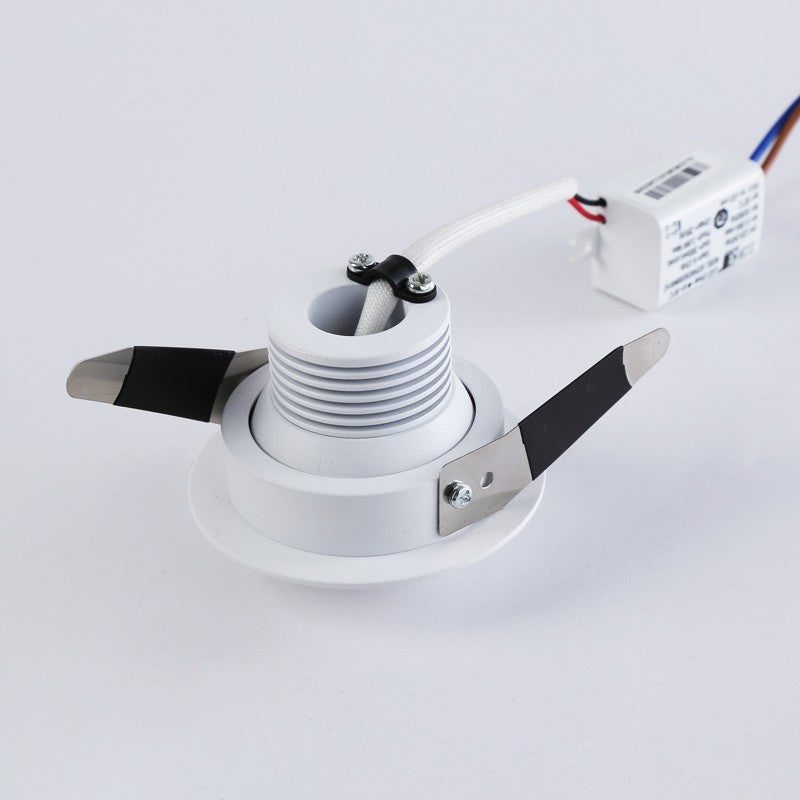 Foco empotrable LED con zoom - Orientable - Chip Cree - 2700K - 3W