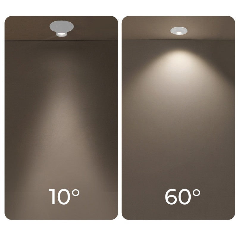 Foco empotrable LED con zoom - Orientable - Chip Cree - 2700K - 3W
