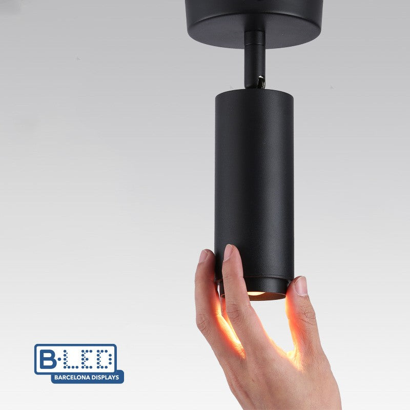 Aplique de techo LED orientable 8W - Ángulo ajustable - 2800K