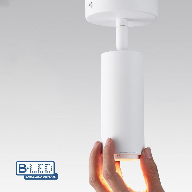 Aplique de techo LED orientable 8W - Ángulo ajustable - 2800K