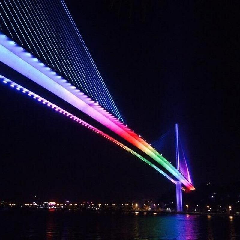 Bañador de pared LED RGB+CCT 24W control RF/WiFi | Mi Light
