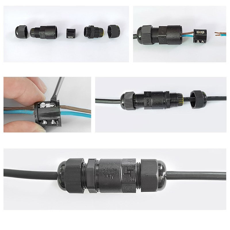 Conector de Cable Impermeable IP68 0.5 mm² – 2mm²