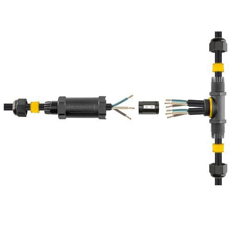 Conector de Empalme Múltiple Impermeable IP68 0.5 - 4.0mm²
