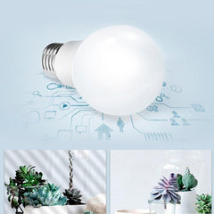Bombilla Esférica LED E14 G45 5W Opal
