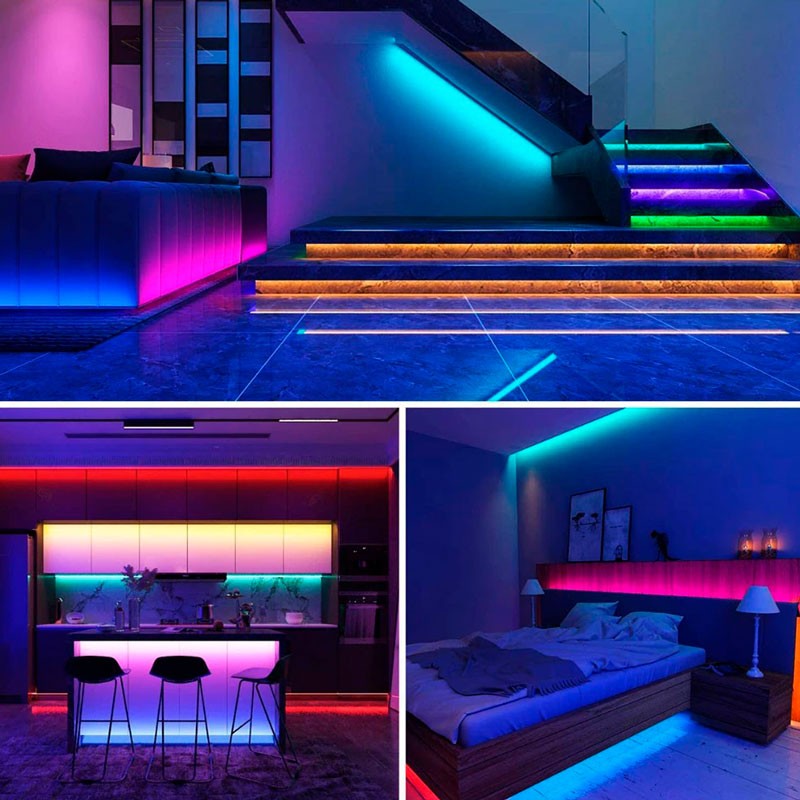 Tira LED RGB+CCT - 70W - 24V - IP20 - 5metros