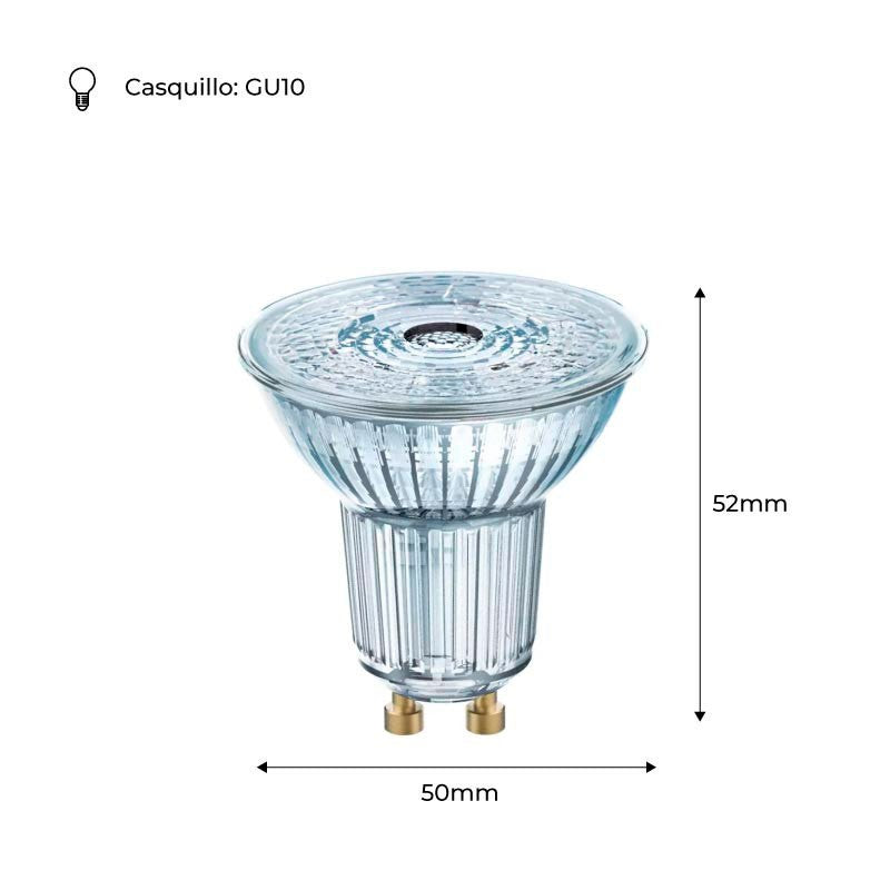 Bombilla LED VALUE PAR16 50 GU10 36º 4,3W 6500K