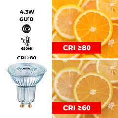 Bombilla LED VALUE PAR16 50 GU10 36º 4,3W 6500K
