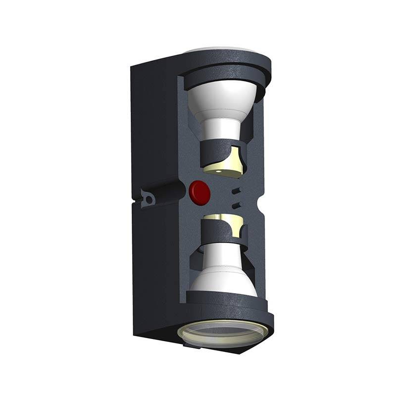 Aplique de pared LED up & down FUMAGALLI MARTA GU10 2x3,5W