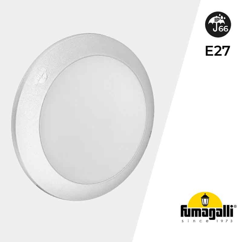 Plafón de exterior estanco de pared o techo FUMAGALLI BERTA E27 IP66
