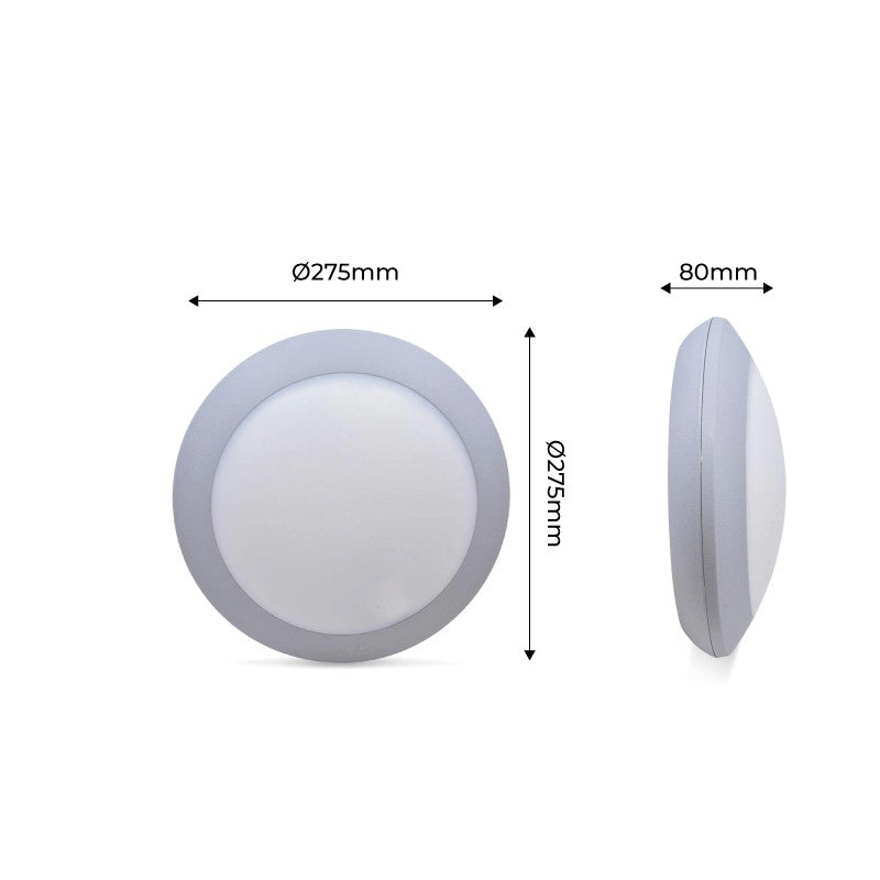 Plafón de exterior estanco de pared o techo FUMAGALLI BERTA E27 IP66