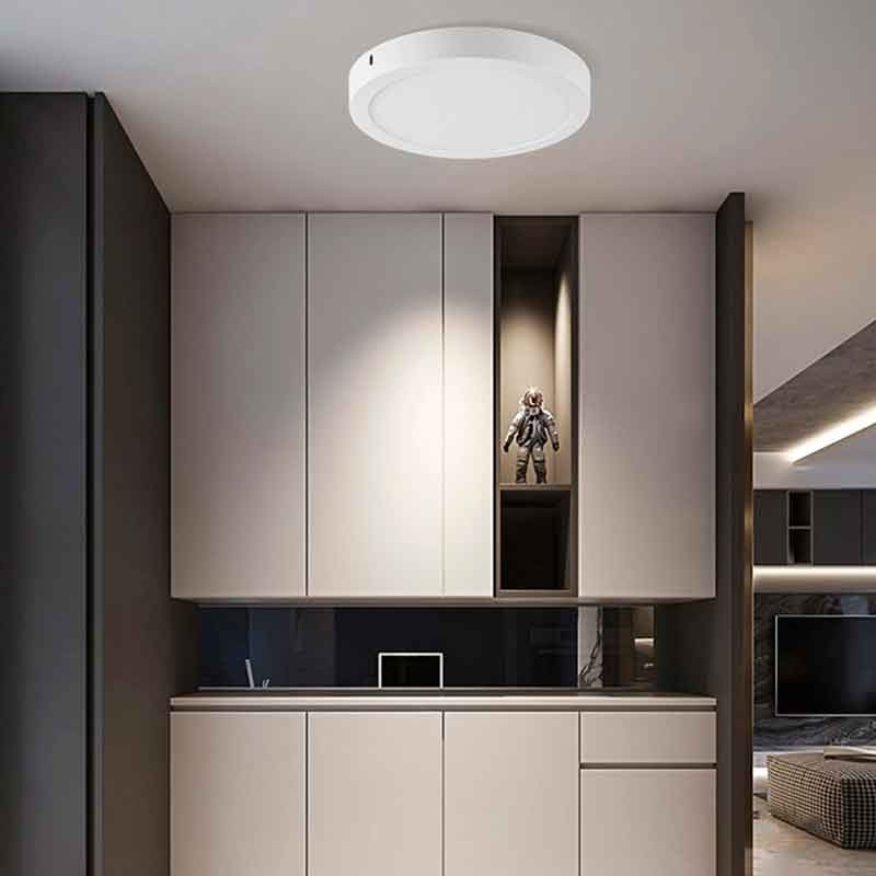 Plafón LED de superficie 6W Alta Eficiencia