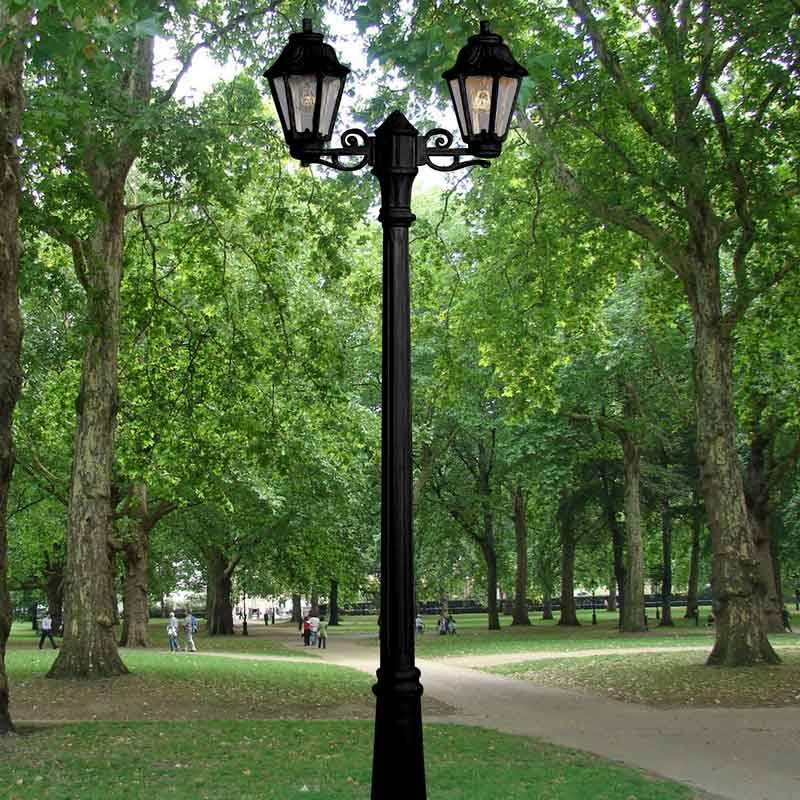 Farola doble exterior FUMAGALLI "Gigi Bisso/Anna" - 2x E27 - CCT - IP55