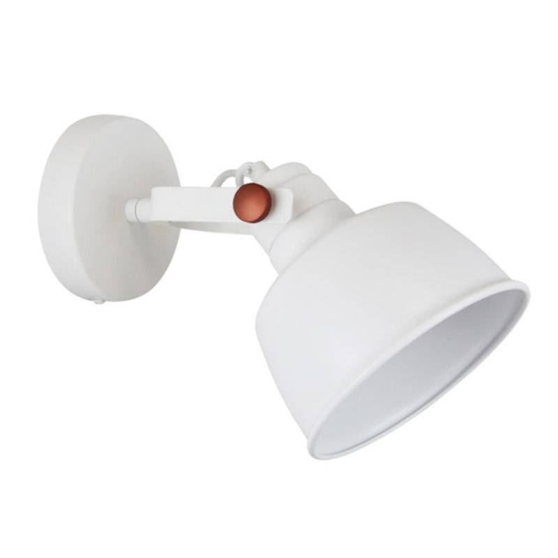 Aplique pared interior moderno orientable "KUKKA" bombilla E14