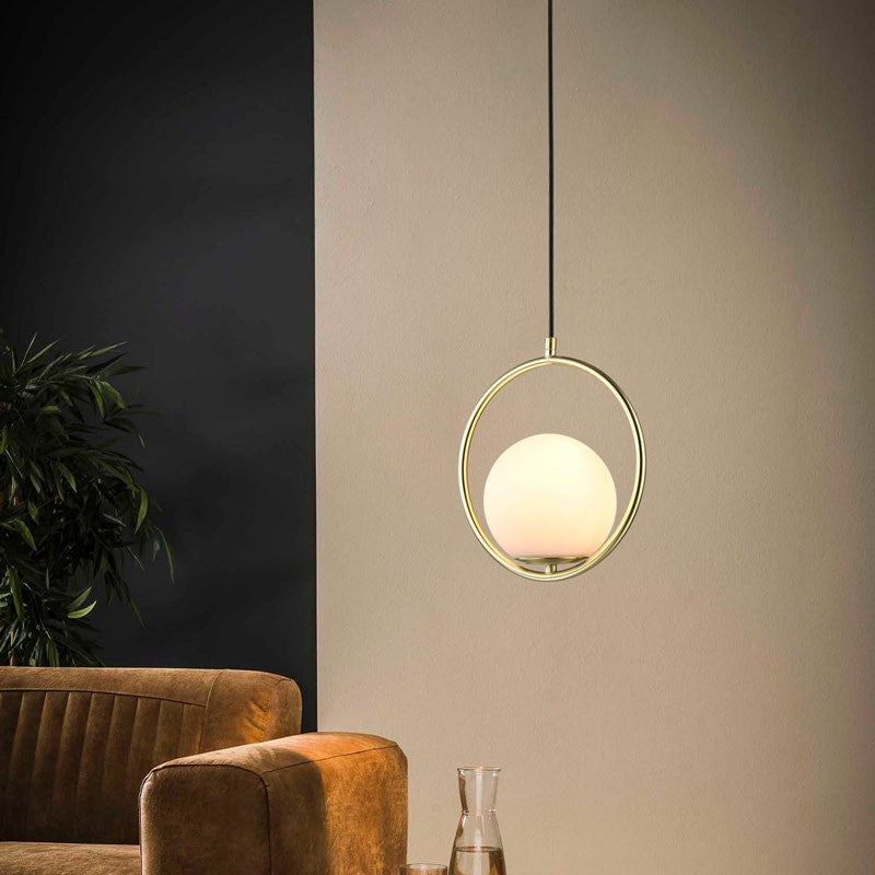 Lámpara colgante bola cristal "KATE" - E27