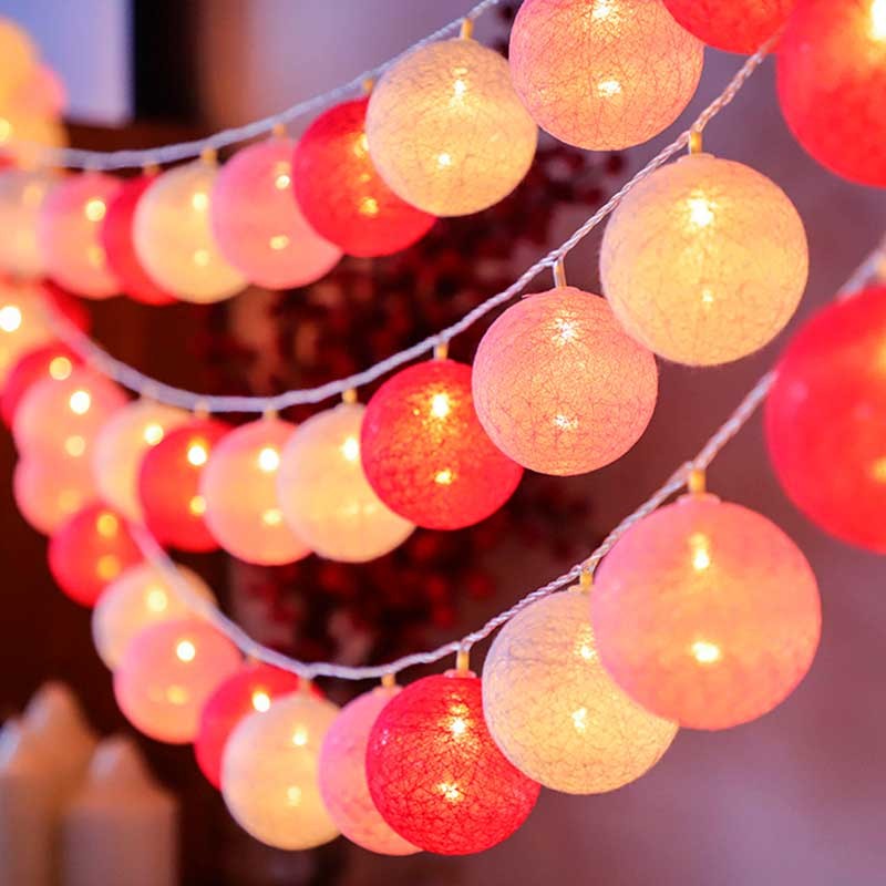 Guirnaldas decorativas de luces LED USB