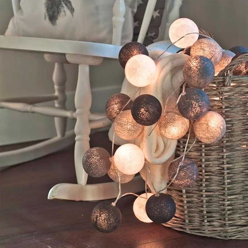 Guirnaldas decorativas de luces LED USB