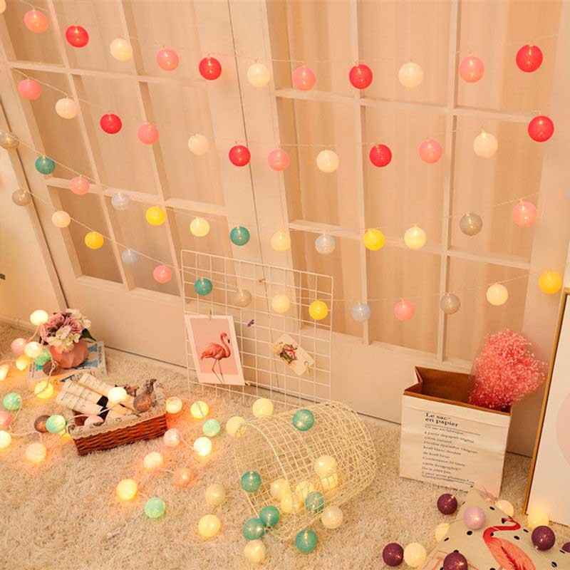 Guirnaldas decorativas de luces LED USB