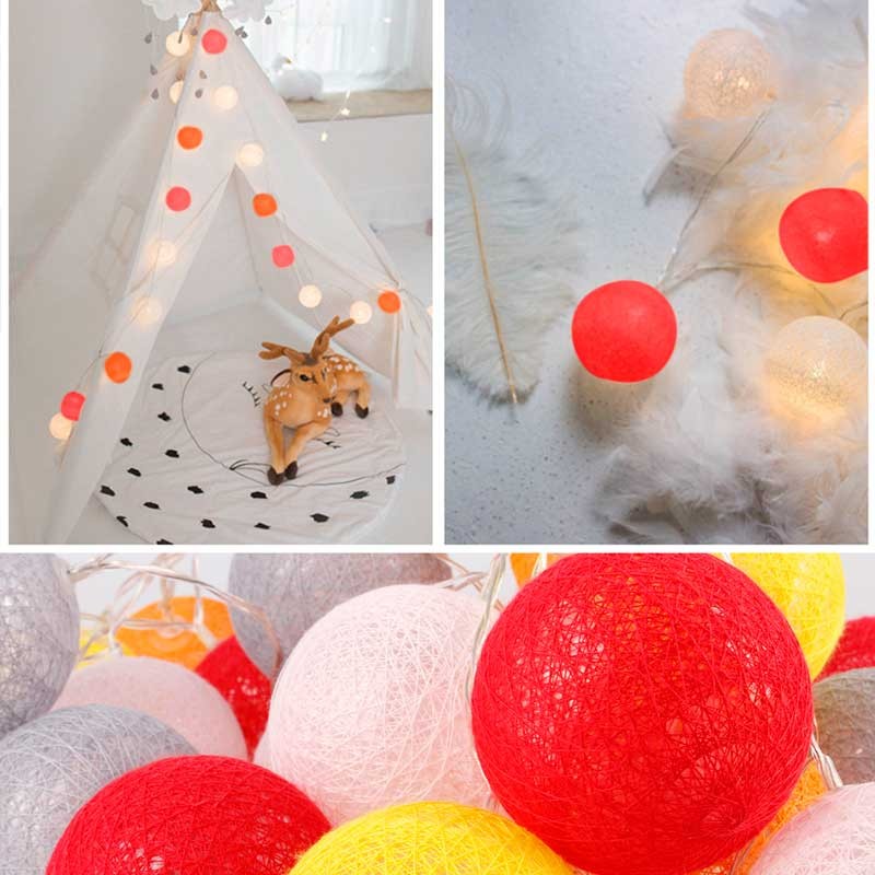 Guirnaldas decorativas de luces LED USB