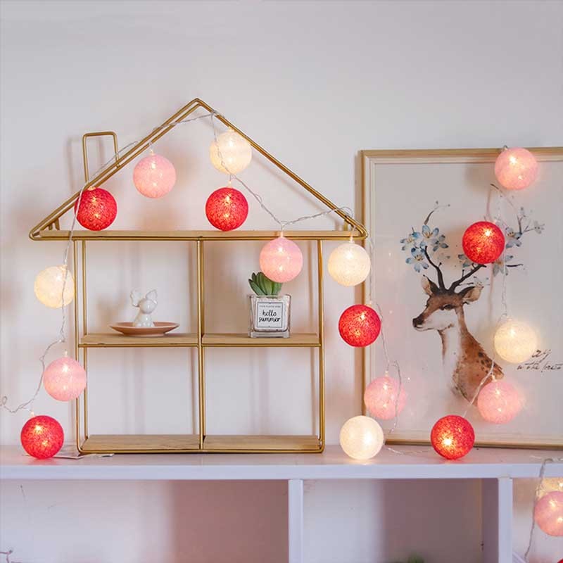 Guirnaldas decorativas de luces LED USB