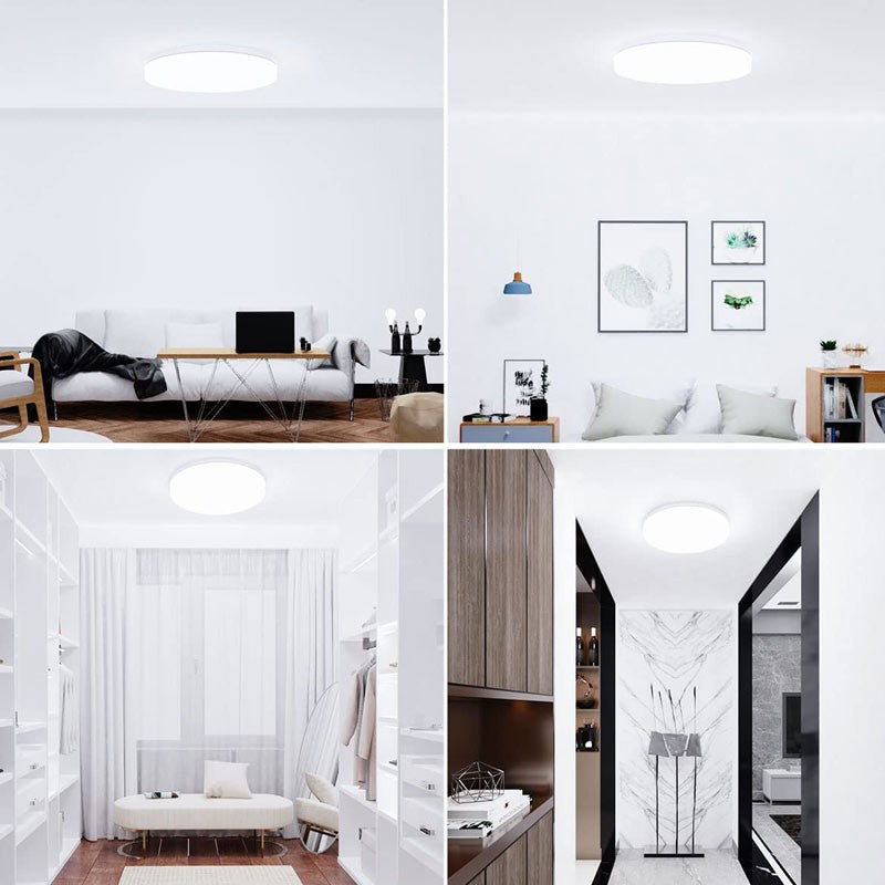 Plafón LED estanco circular blanco 24W CCT - 2400lm - IP65
