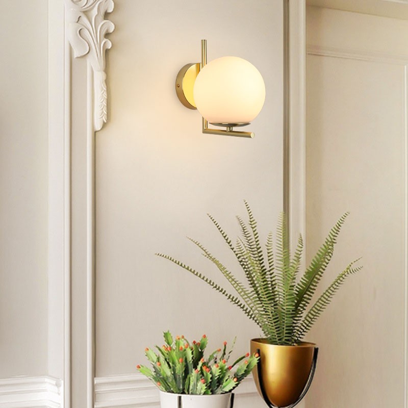 Aplique de pared bola cristal "Margaret"
