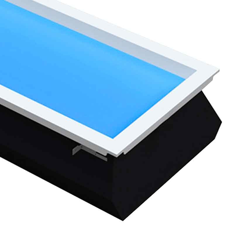 Panel LED "Blue Skylight" efecto cielo - Daylight - 95W - 120x30cm