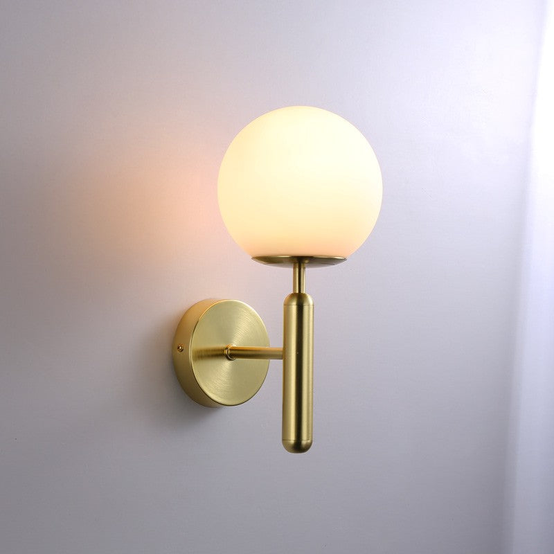Aplique de pared bola cristal "Elsa" - E14