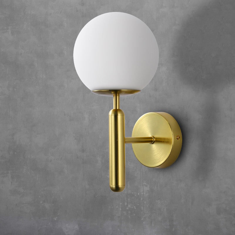 Aplique de pared bola cristal "Elsa" - E14