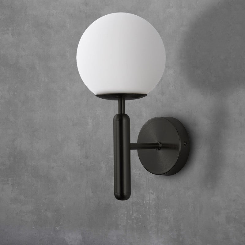Aplique de pared bola cristal "Elsa" - E14