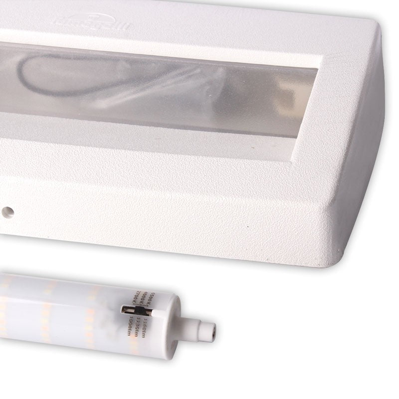 Baliza de pared LED CCT para exterior FUMAGALLI LORENZA 270 R7S 10.5W