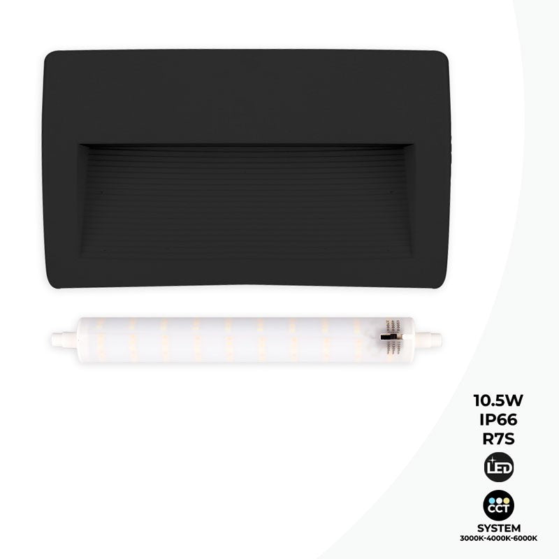 Baliza de pared LED CCT para exterior FUMAGALLI LORENZA 270 R7S 10.5W