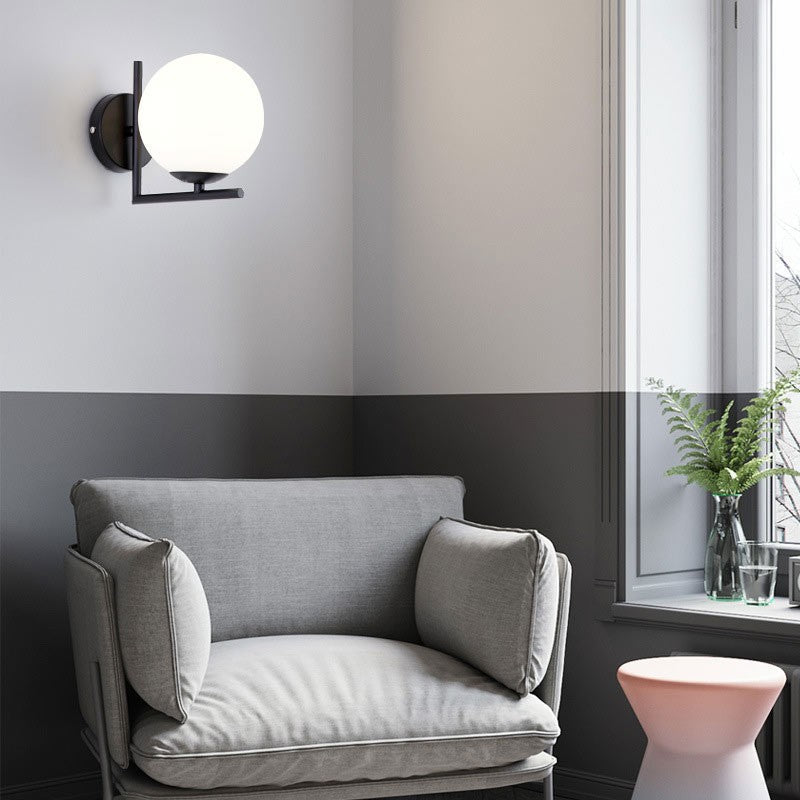 Aplique de pared bola cristal "Margaret"