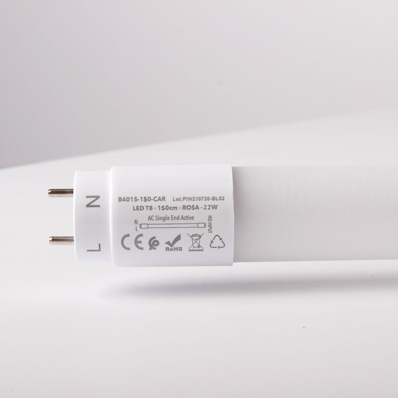 Tubo LED T8 especial carnicerías 150cm 22W