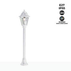Farola LED de exterior FUMAGALLI "MIZAR/ANNA" - 110 cm - 8,5W - E27 - IP55