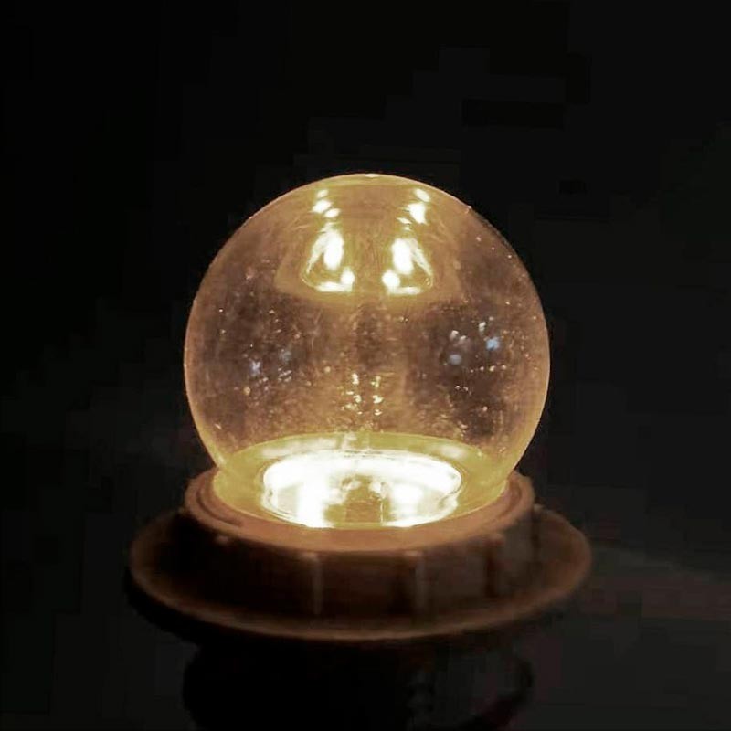 Bombilla LED E27 1W Transparente
