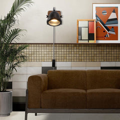 Aplique de pared industrial "Mott" - Orientable - GU10 Incluida