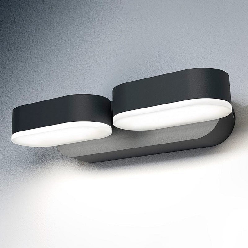 Aplique de pared LED doble para exterior orientable Endura 13W IP54