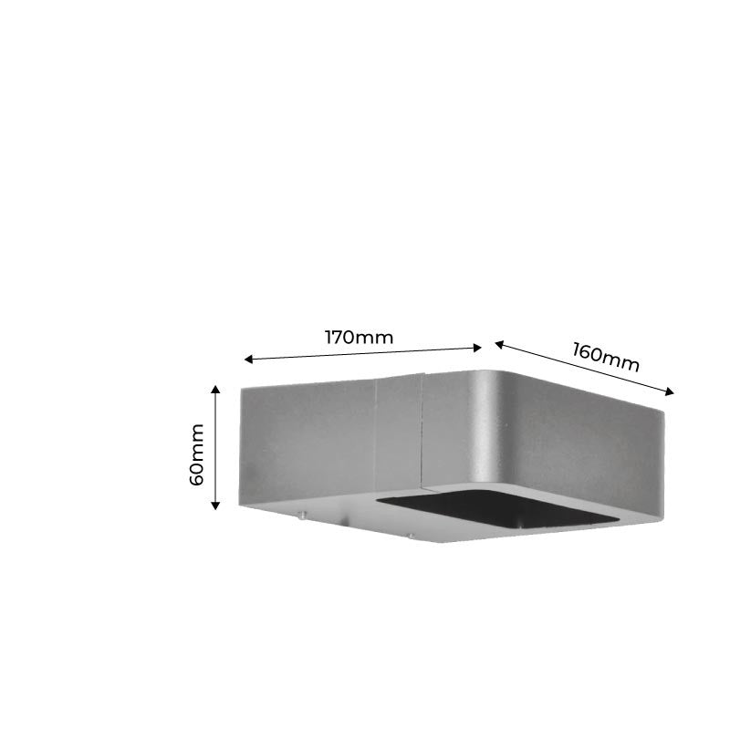 Aplique de pared exterior LED "KURRT" - 7W - IP65