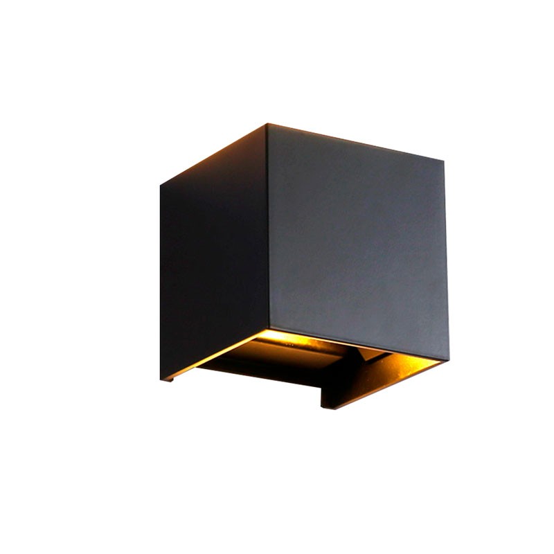 Pack de 4 Apliques de pared "KURTIN" 6W luz up and down regulable