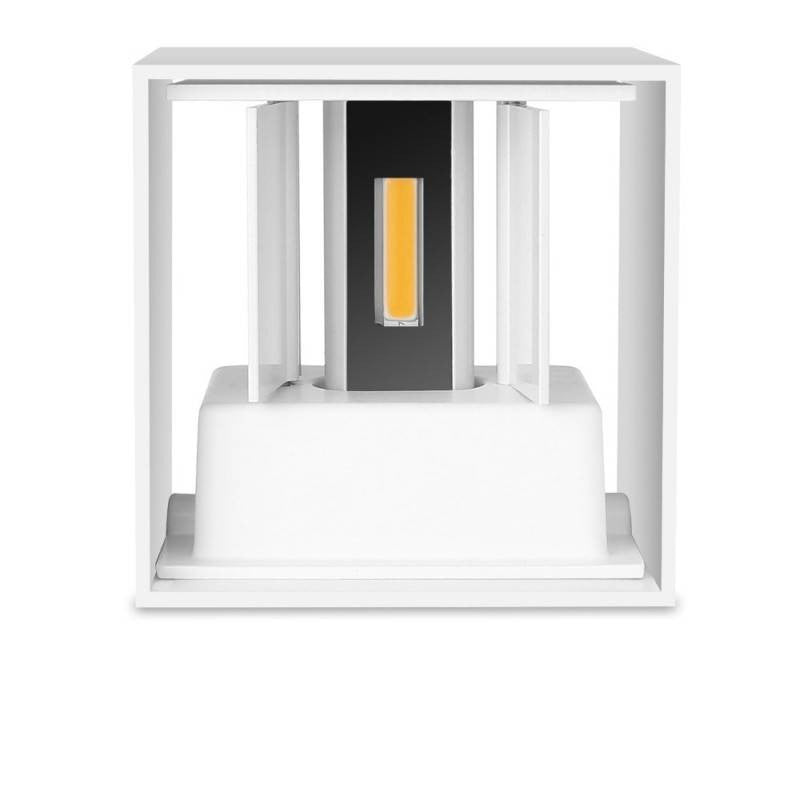 Pack de 4 Apliques de pared "KURTIN" 6W luz up and down regulable