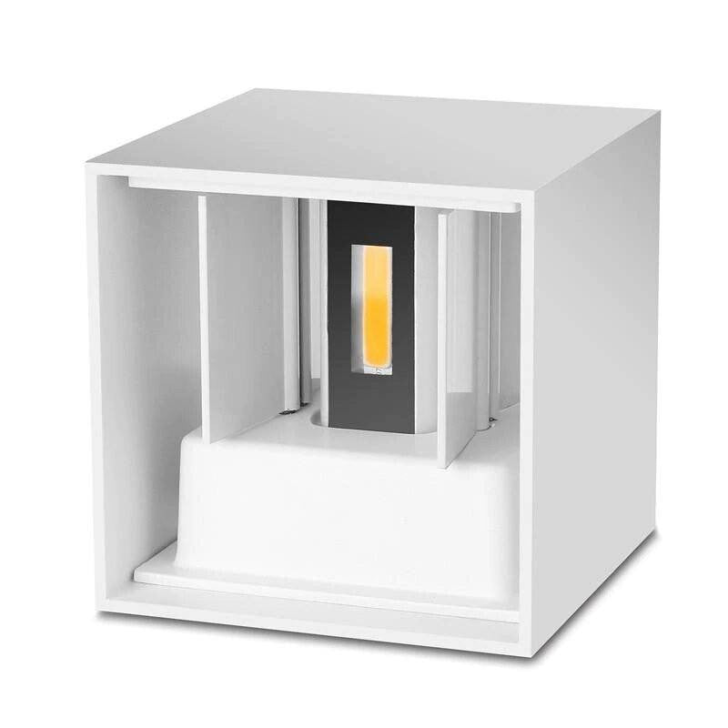 Pack de 4 Apliques de pared "KURTIN" 6W luz up and down regulable