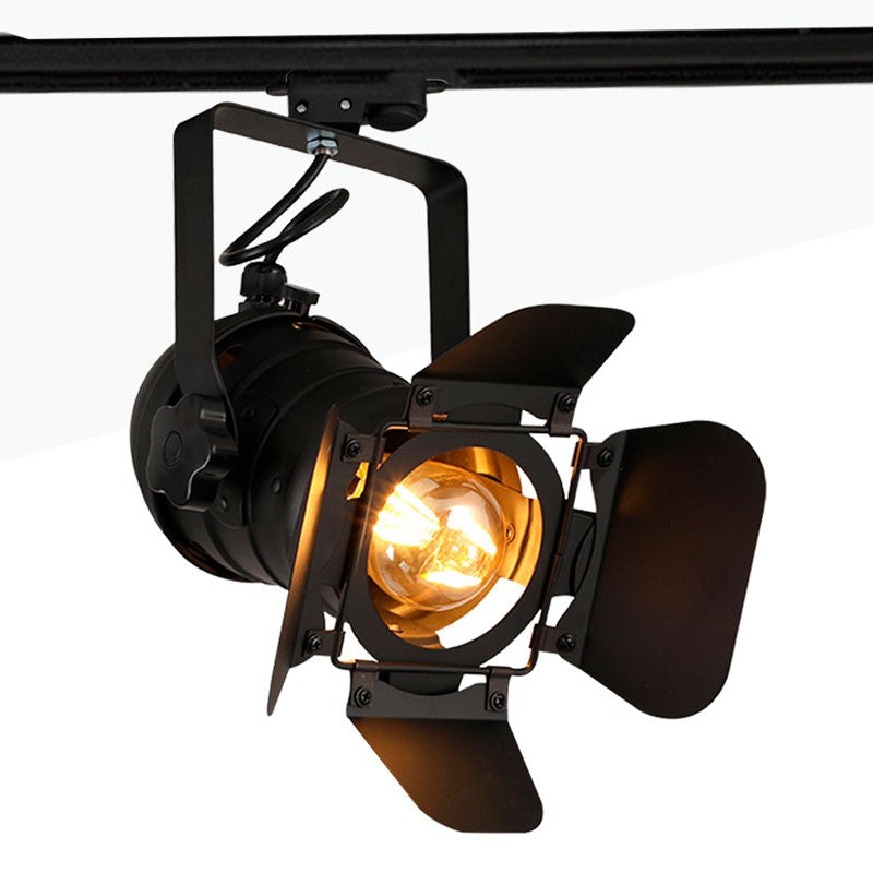 Foco carril monofásico orientable "Cinema" - E27